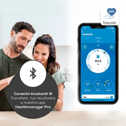Balanza Bioimpedancia Digital Inteligente Bluetooth Beurer Bf 105