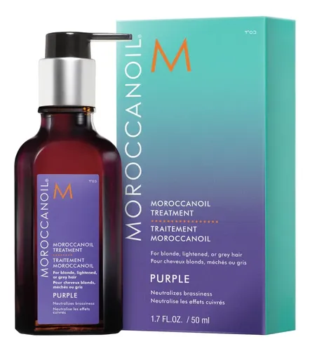 Tratamiento Moroccanoil Purple | Para Cabello Rubio | 50 Ml