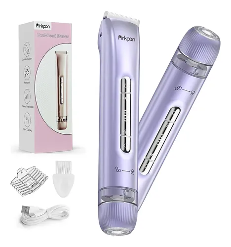 Depiladora Electrica 2 En 1 Afeitado Bikini Brazos Y Piernas