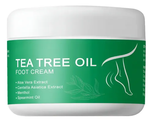 Crema Hidratante For Pies Con Aceite De Árbol De Té