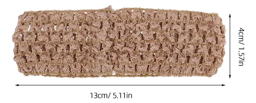 30 Pañuelos De Ganchillo Para Mujer, Diademas De Pelo Hippie 13.00×4.00×0.70cm