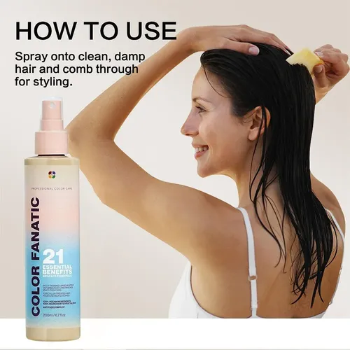 Acondicionador Sin Enjuague Con Aceites De Camelia, 200 Ml,