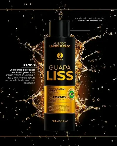 Kit Alisado Guapa Liss + Tratamiento Capilar Karseel X 3