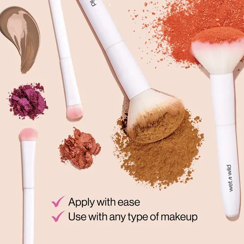 Set De Brochas Wet N Wild: Brocha Para Corrector Y Brocha Gr