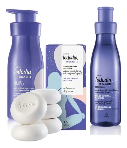 Regalo Natura Perfume Femenino Tododia Crema Y Jabón