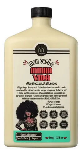 Lola Meu Cacho Minha Vida Acondicionador Rulos Pelo 500ml