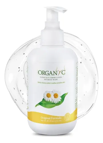 Gel Íntimo Organyc Para Piel Sensible Con Manzanilla 250ml