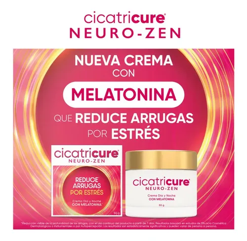 Cicatricure Neuro-zen Crema Antiarrugas Con Melatonina 50g M