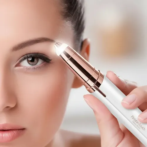 Depiladora Facial Recargable Blanco
