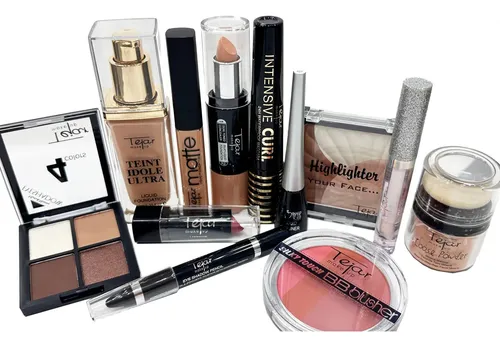 Combo Surtido Maquillaje Tejar Total Nude. Eleccion De Tonos