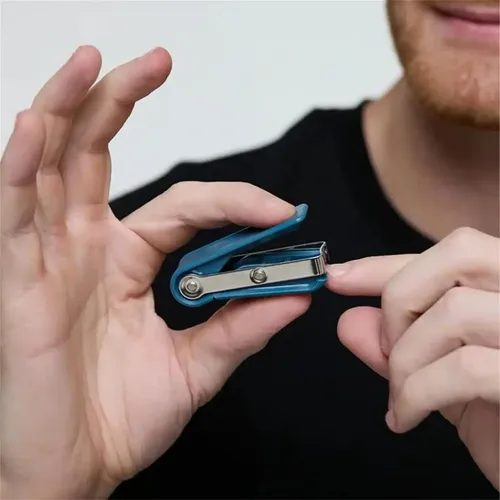 Cortaúñas Para Hombres Con Boca Ancha Y Filo Afilado