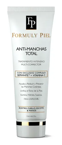 Formuly Piel Crema Anti Manchas Rostro Escote Y Manos 50gr