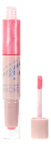Iluminador Crayon Duo Brillo Labial Skora Maquillaje Brillo