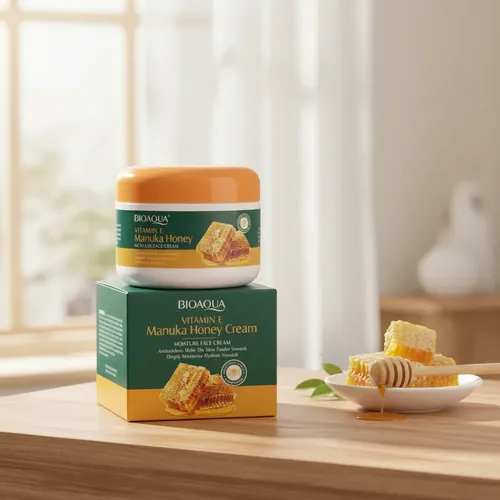 Crema Facial Bioaqua Vitamina E Y Miel De Manuka 50g