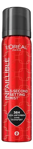 Fijador De Maquillaje Loréal Infaillible 36hs Duracion 75ml.