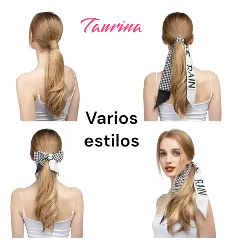 Cola De Cabello + Pañuelo Elegante Extensión Ponytail P041