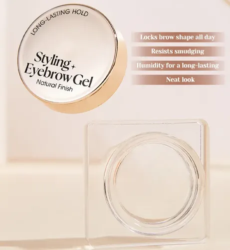 Gel Para Peinar Cejas: Gel Transparente De Larga Duración Pa Multicolor