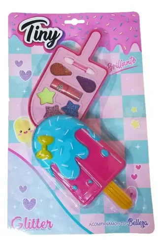 Set De Maquillaje Sebigus Helado Glitter Tiny 3042 Con Estuche