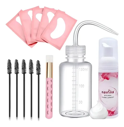 Extensiones de pestañas Navina Limpieza color según stock – pack de 13