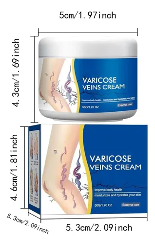 D Crema Reparadora De Piernas Para Venas Varicosas, Crema