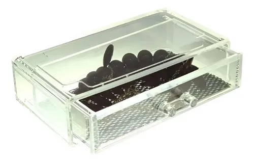 Organizador Acrílico Para Maquillaje 1 Cajon 18,5x10x5 Cm