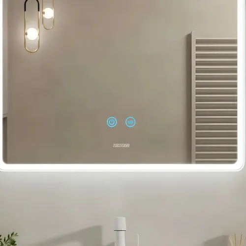 Espejo Led Con Borde Acrílico Iluminado Gemini 80 Schneider