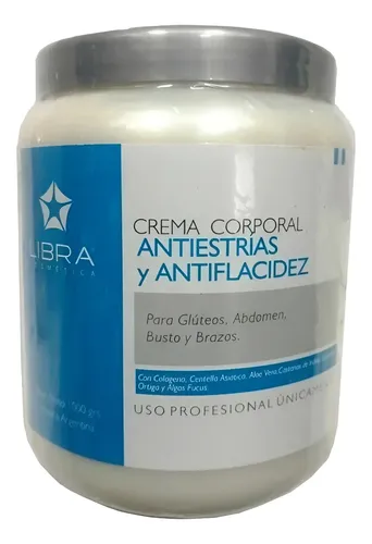 Libra Crema Anti Estrias Y Flacidez Colageno Centella -local