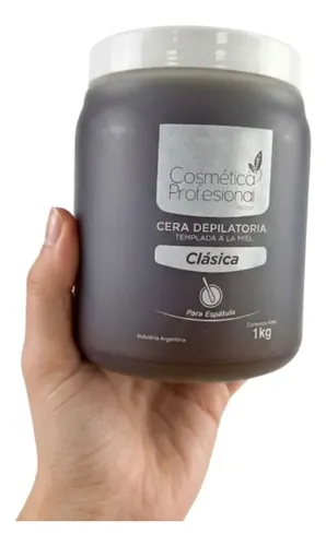 Kit X6 Ceras Templada Clasica Cosmetica Profesional 1kg