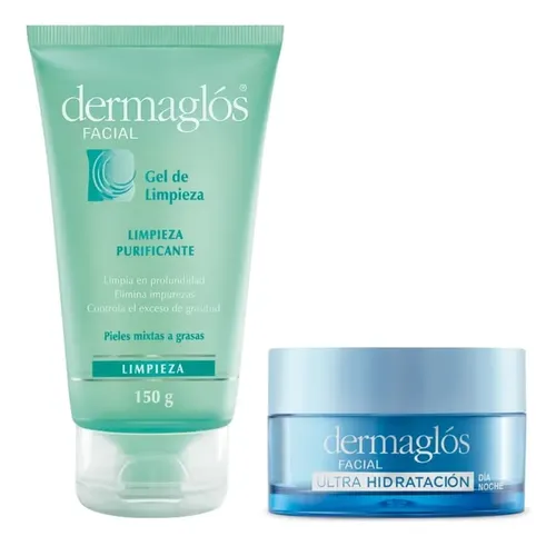 Cuidado Diario Dermaglós: Gel De Limpieza + Crema