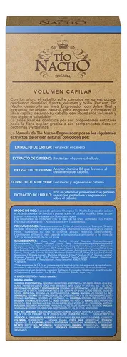 Tío Nacho Acondicionador Engrosador X 415ml