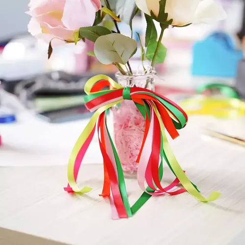 A Combinación De Colores Sólidos De 10 Rollos De Cinta ,