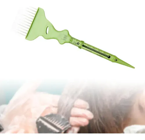 * 2 Peine Para Teñir El Cabello, Cepillo Recto, Verde