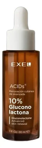 Acido Exel Glucono Lactona 10% Facial Profesional 30 Ml Momento De Aplicación Día/noche Tipo De Piel Mixta
