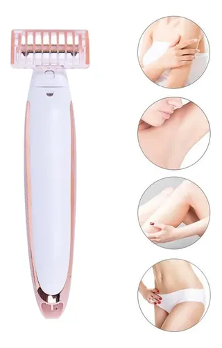 Depiladora 2 En 1 Para Mujer, Recargable, Para Uso En Seco Y