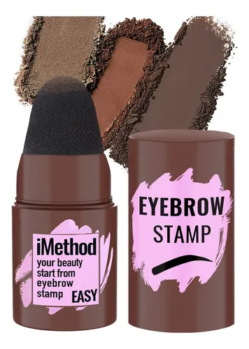 Kit De Sello De Cejas Imethod Marrón Oscuro