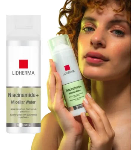 Agua Micelar Desmaquillante Niacinamide+ Anti Acne Lidherma