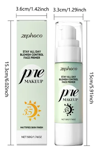Prebase De Maquillaje Protectora Y Refrescante De Uso