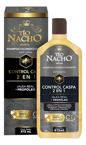 Tío Nacho Control Caspa 2 En 1 Shampoo+acondicionador X415ml