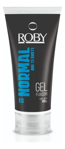 Gel Fijador Roby Sin Residuos Normal Fuerte X 150 Gr