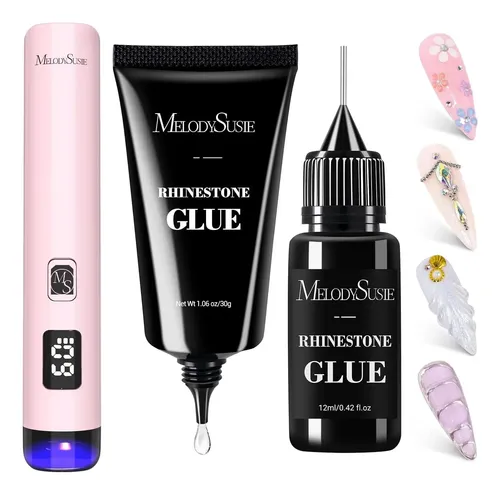 Lámpara Uv Led Melodysusie Art01r 4 En 1 Gel Uñas Uñas