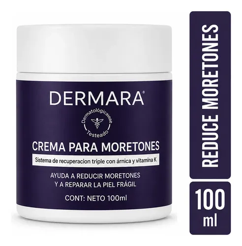 Dermara Crema Para Moretones Y Hematomas Árnica Vit K 100ml