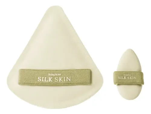 Duo Esponja Maquillaje Silk Skin Libre Latex Ruby Rose