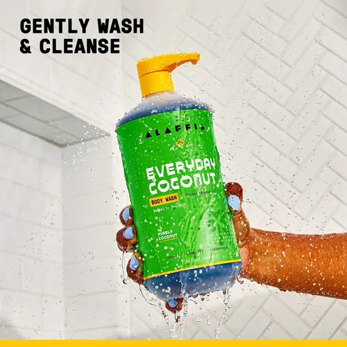 Gel De Baño Alaffia Everyday Coconut Con Bayas De Café, 960