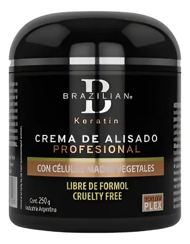 Alisado Sin Formol Brazilian Con Celulas Madre Vegetales
