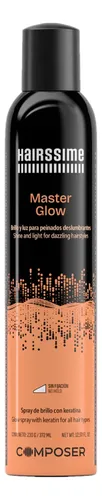 Hairssime Spray Glow Brillo Con Keratina X 372 Ml