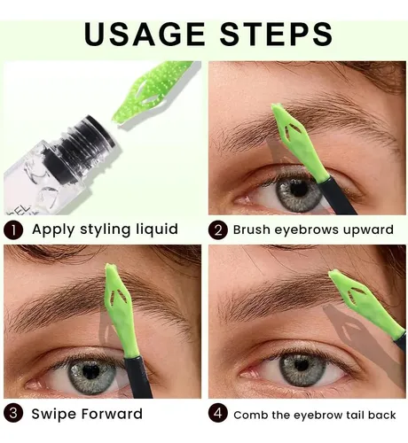 Gel Transparente De Cejas Evpct Con Fijación De Larga