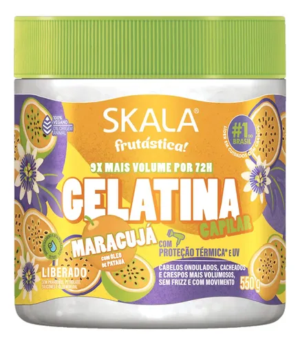 Gelatina Frutastica Skala Maracuja Volumen Sin Parabeno