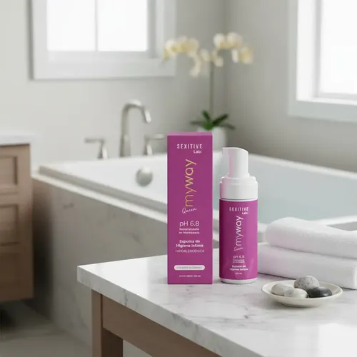 Espuma De Higiene Intima Femenina Menopausia Ph 6,8 150ml