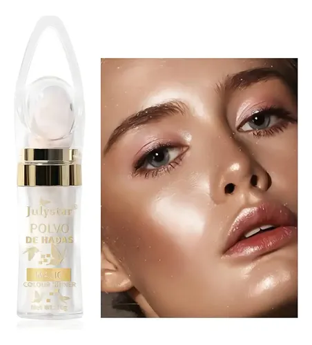 Polvo De Hadas Iluminador Facial Y Corporal Brillos Glitter