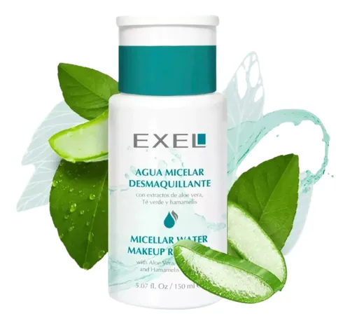 Exel Agua Micelar Desmaquillante Aloe Vera Humectante 150ml